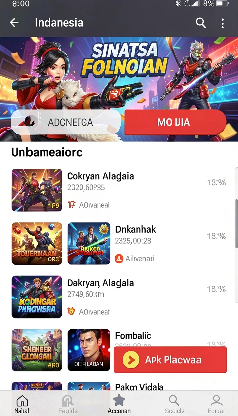 Pratinjau layar Aplikasi 738slots Terbaru dan Terlengkap